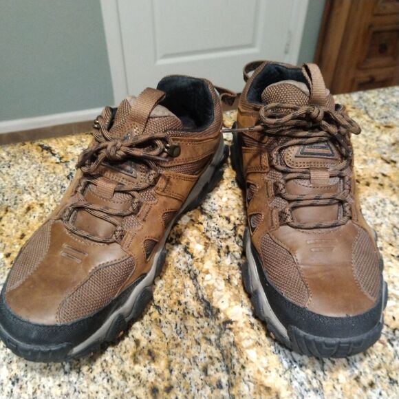 Skechers Hiking Shoe Low Profile Terraform-Selvin Goodyear Rubber Men's Size 8 - Picture 3 of 12